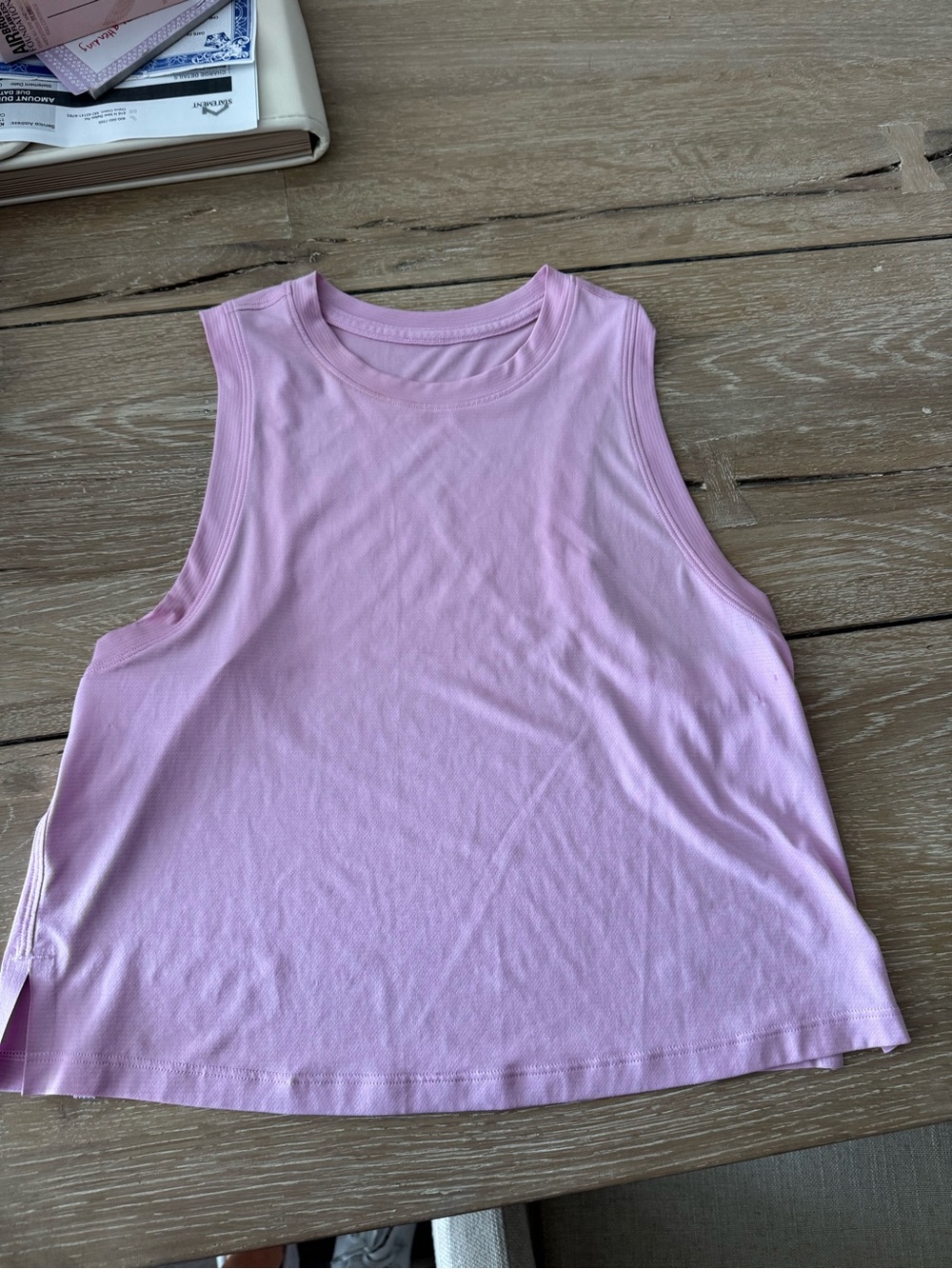 lululemon athletica Light Pink Sleeveless Tank